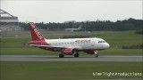 ‪Hamburg Airport - Takeoff