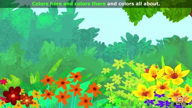 Colors Song for Kids-آموزش زبان ( رنگها)