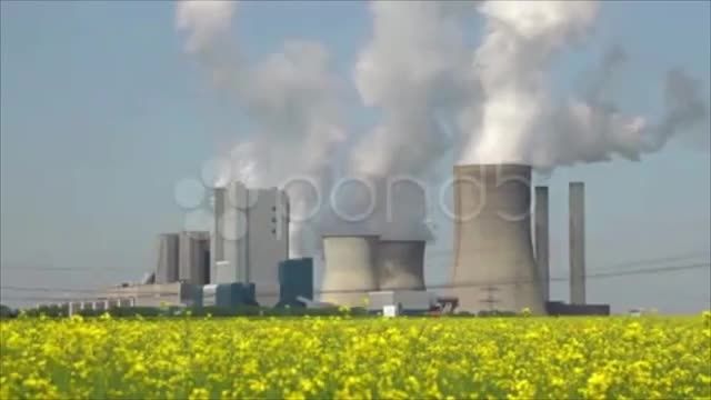 power plant smoke