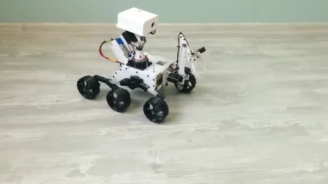 ساخت ماکت ربات مریخ پیما با پرینتر سه بعدی
