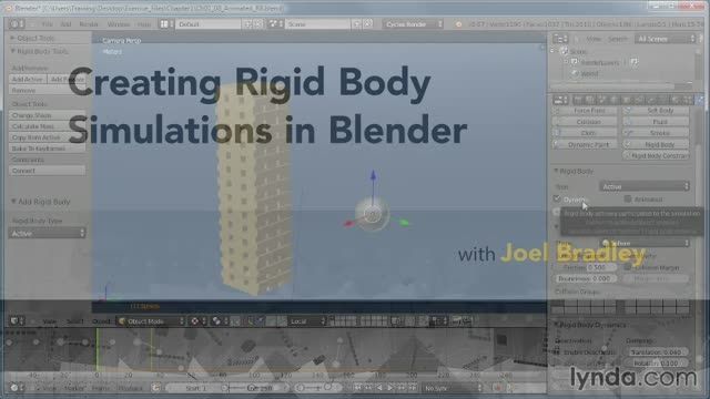 Creating Rigid Body Simulations in Blender