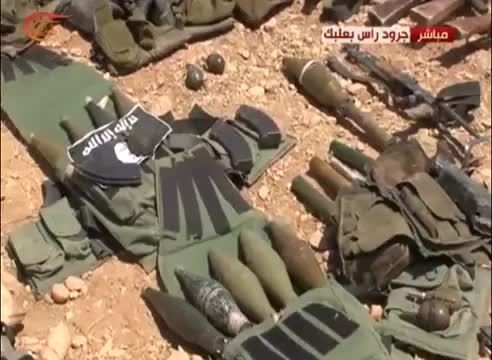 ضربه سنگین حزب الله به تکفیری های داعش در رأس بعلبک