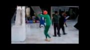 سعید فخاری (رکوردار روپایی جهان ) حرکات نمایشی با توپ