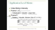 اندازه گیری کیفیت ویدیو بر پایه ترافیک شبکه