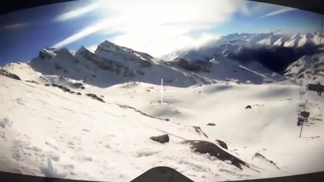 عینک واقع مجازی RideOn AR برای اسکی بازها