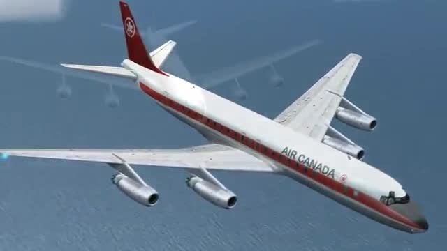 افزودنی DC-8 Jetliner برای شبیه ساز الماس