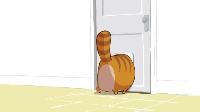 انیمیشن کوتاه گربه چاق 3