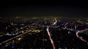 تهران در شب - تایم لپس