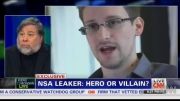 دفاع استیو وازنیاک از آزادی اطلاعات و Edward Snowden