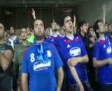 در خواست حمله هواداران از تیم داماش در ورزشگاه ازادی تهران