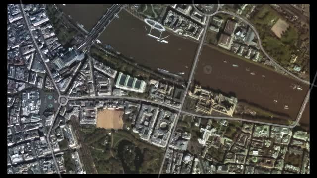 تصاویر ماهواره ای از لندن