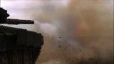 شلیک بسیار زیبای تانک T-90 از دید صحنه ی آهسته