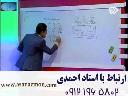 آموزش تکنیکی خازن  و حل تست مهندس مسعودی- مشاوره21