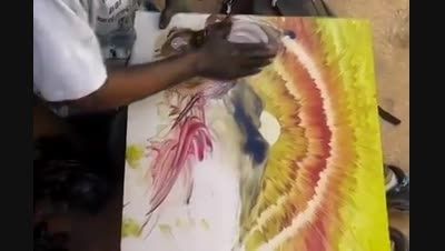 نقاشی با دست