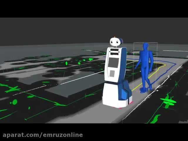 ورود ربات راهنما به فرودگاه آمستردام