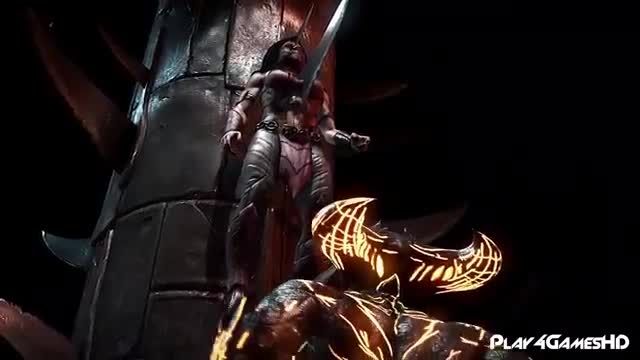 Corrupted shinnok fatality and x ray