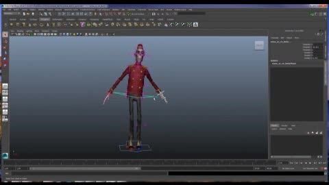 مدل زامبی سایت سونی پیکچرز-آموزش انیمیشن در مایا