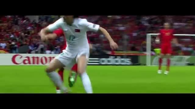 هایلایت بازی کامل کریستیانو رونالدو مقابل ترکیه (2008)