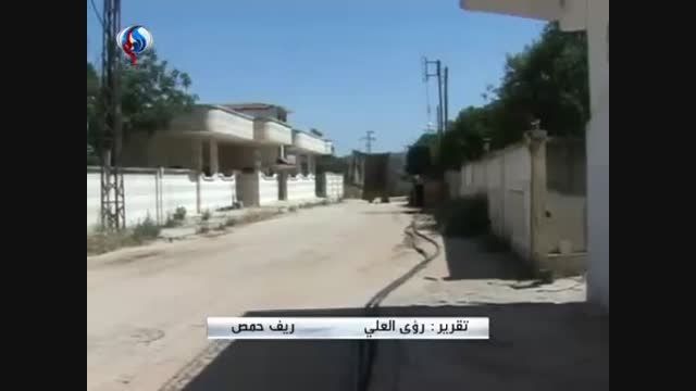 درگیری ارتش سوریه با النصره و داعش در حمص + فیلم