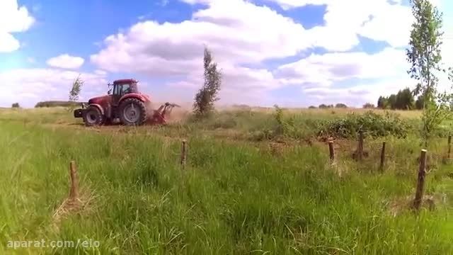 Tractor at work compilation