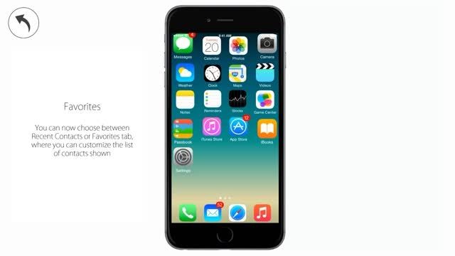 آشنایی با ای او س جدید iOS 9 Concept 2