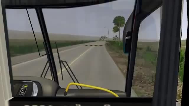 گیم پلی بازی شبیه ساز اتوبوس