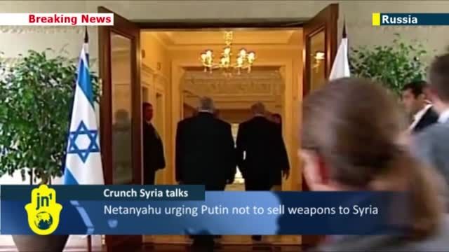 پوتین و ناتانیاهو پیرامون جنگ داخلی سوریه گفتگو کردند