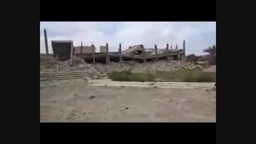 تخریب کامل مقبره صدام در حملات داعش+فیلم کلیپ ویدئو