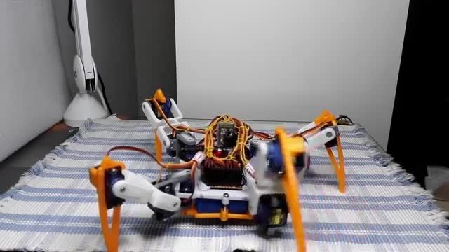 آموزش ساخت : ربات عنکبوتی بسازید