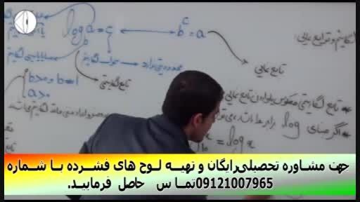 آموزش ریاضی(توابع و لگاریتم)  با مهندس مسعودی(3)