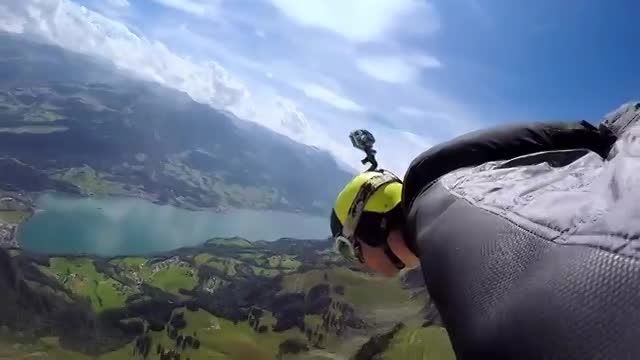 GoPro: Majestic Wingsuit Flight in Switzerland