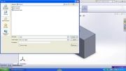 تولید فایل با پسوند mesh برای بارگذاری در محیط PreCAST