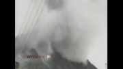 فوران دو آتشفشان در اندونزی