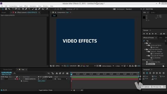 Position Speed In After Effects