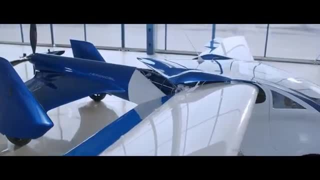 طرح اولیه از ماشین پرنده کمپانی AeroMobil