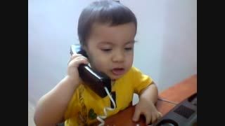 تلفن با خان دایی