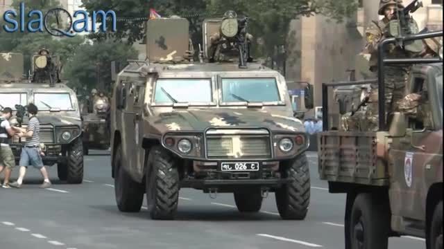 رژه تجهیزات ارتش ارمنستان