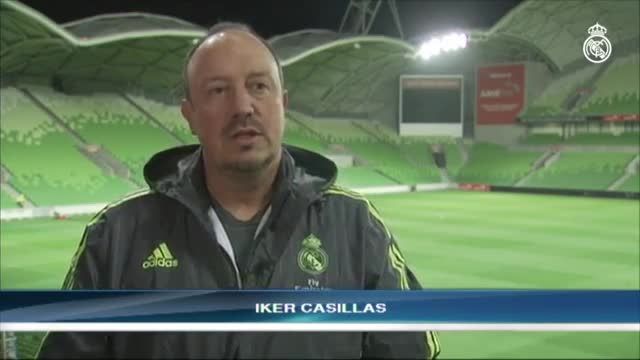 مصاحبه با رفا بنیتز در تور استرالیا رئال مادرید