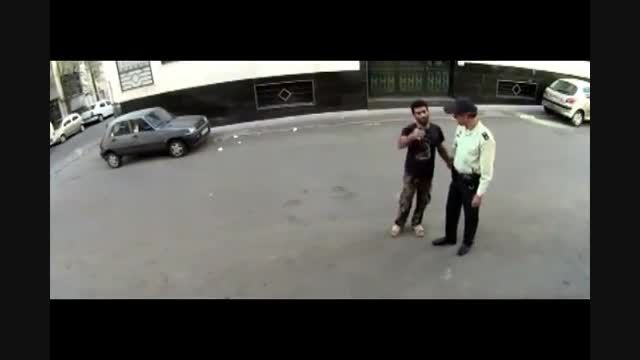 دوربین مخفی ایرانی دزد و پلیس :)