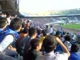 موج مکزیکی آبی در استادیوم آزادی