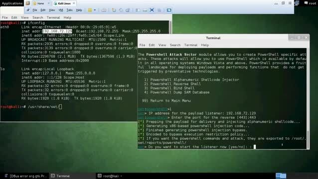 Kali Linux (Metasploit) - Creating a Backdoor Undetecta