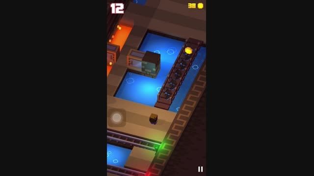 display iphone game - Blocky Raider