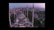 برخورددوربین فیلمبرداری با مناره مسجدسلیمانیه استانبول!