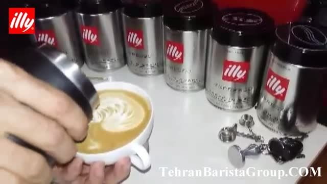 لاته آرت-latte art