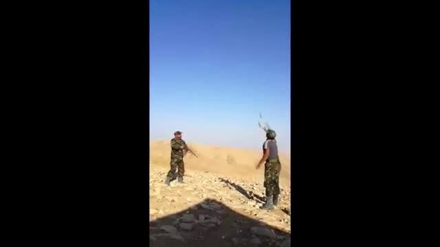مهارت بالا در تیراندازی فرمانده سوری