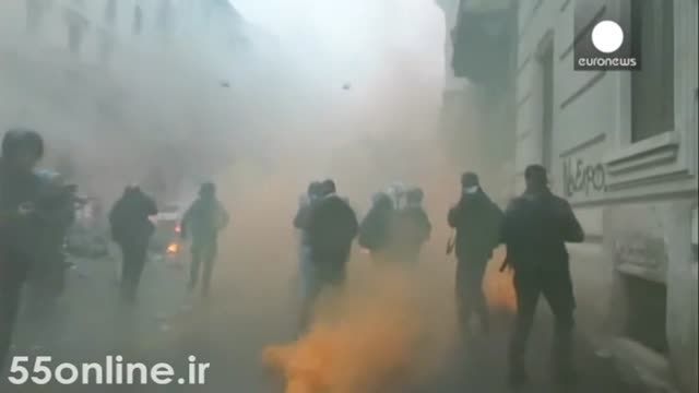 درگیری پلیس و معترضان اکسپو ۲۰۱۵ در میلان