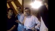 فیلم منتشر نشده احمدی نژاد چندساعت پس ازاتمام ریاست جمهوری-3