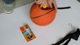 آموزش ساخت کیف با توپ بسکتبال