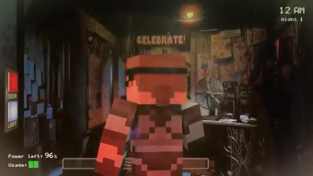SkyDoesMinecraft in five nights at freddys