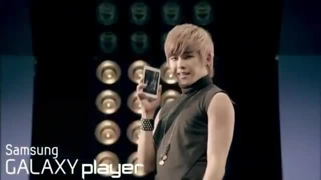 تبلیغ گروه Infinite برای Samsung GALAXY player
